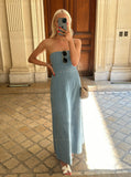 BEST SELLER!! Olivia Denim Maxi Dress