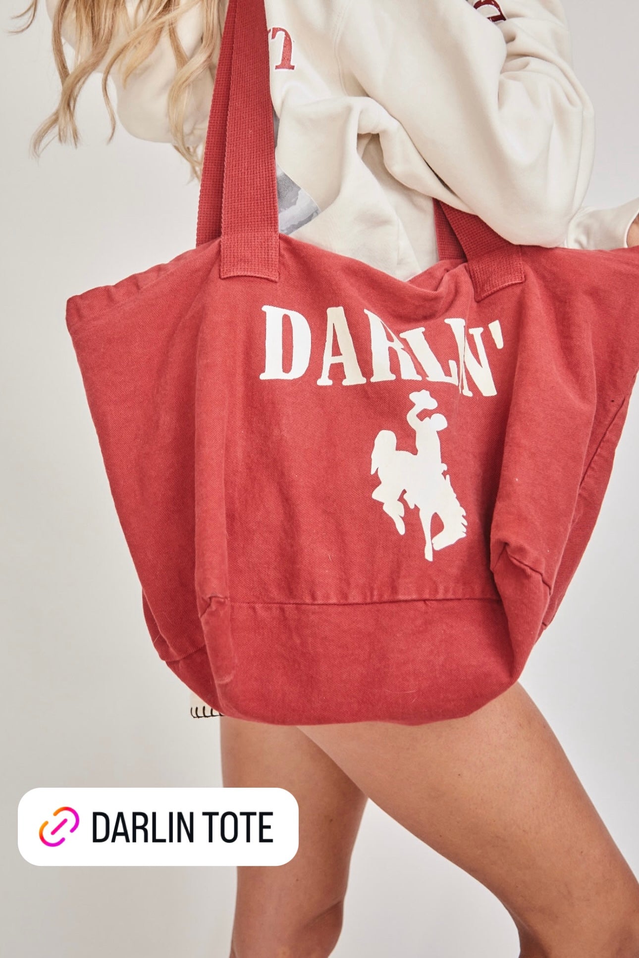 NEW!! Darlin’ Red Tote Bag