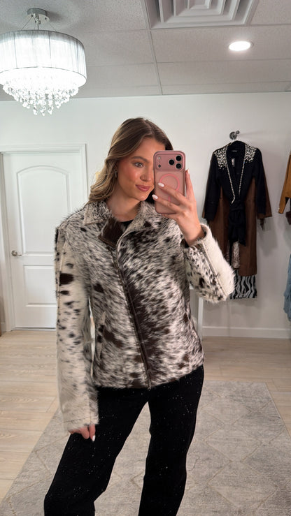NEW!! Cowhide Jacket #4 - Size Medium