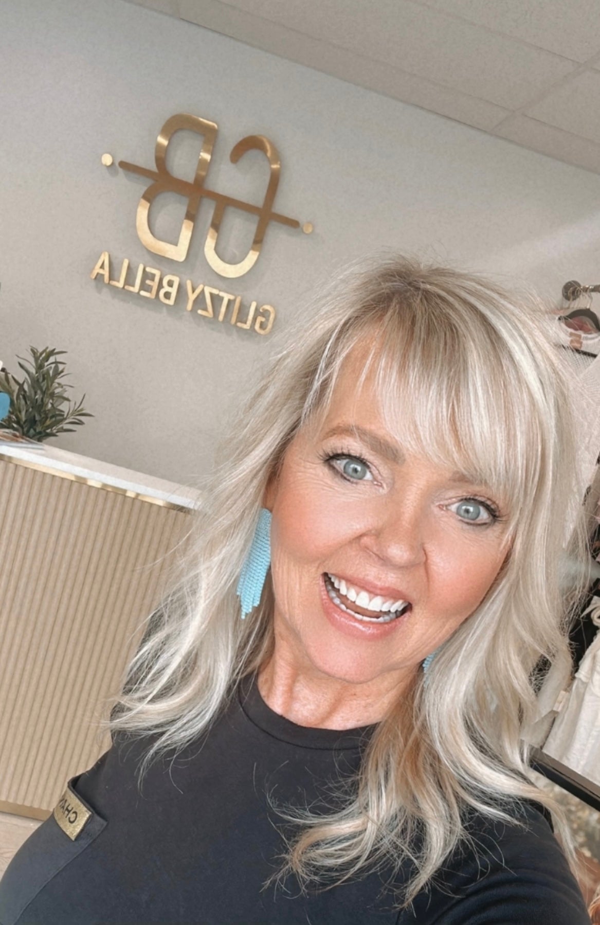 BEST SELLER!! Turquoise Baby Jumbo Long Earrings