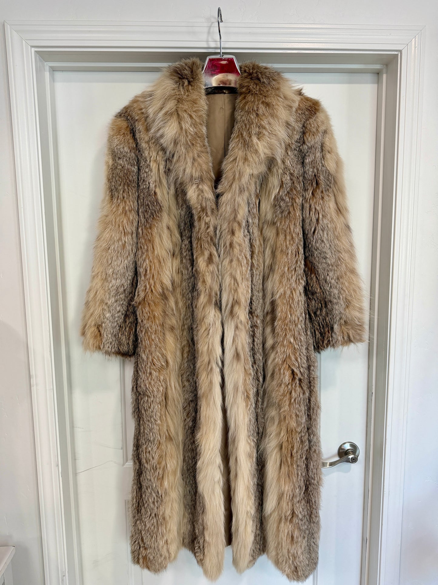 #56 Vintage Lynx Fur Coat Size S/M