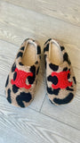 NEW!! Sasha Platform Slippers in Leopard