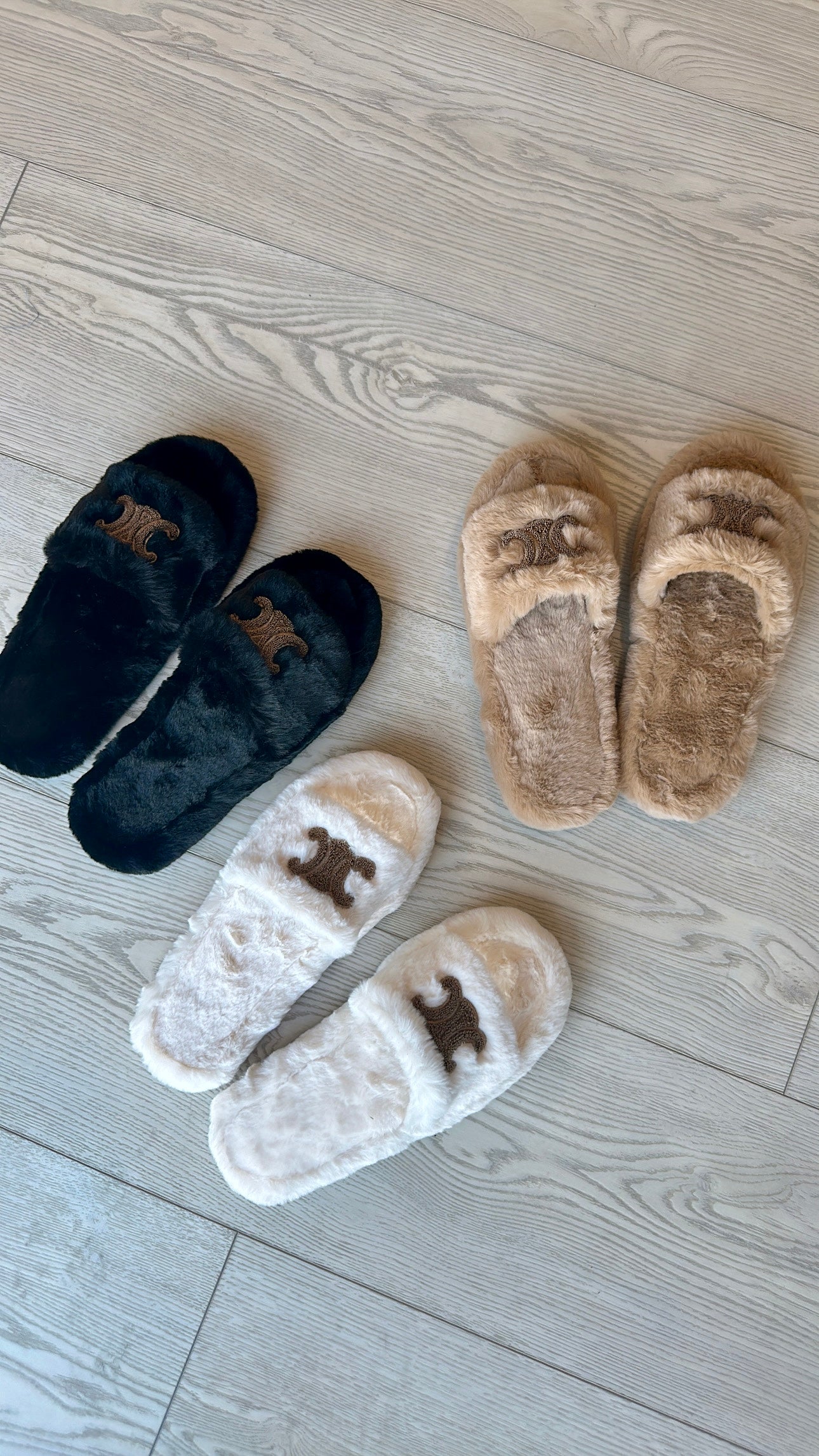 FINAL SALE!! Stella Platform Slides in Cream