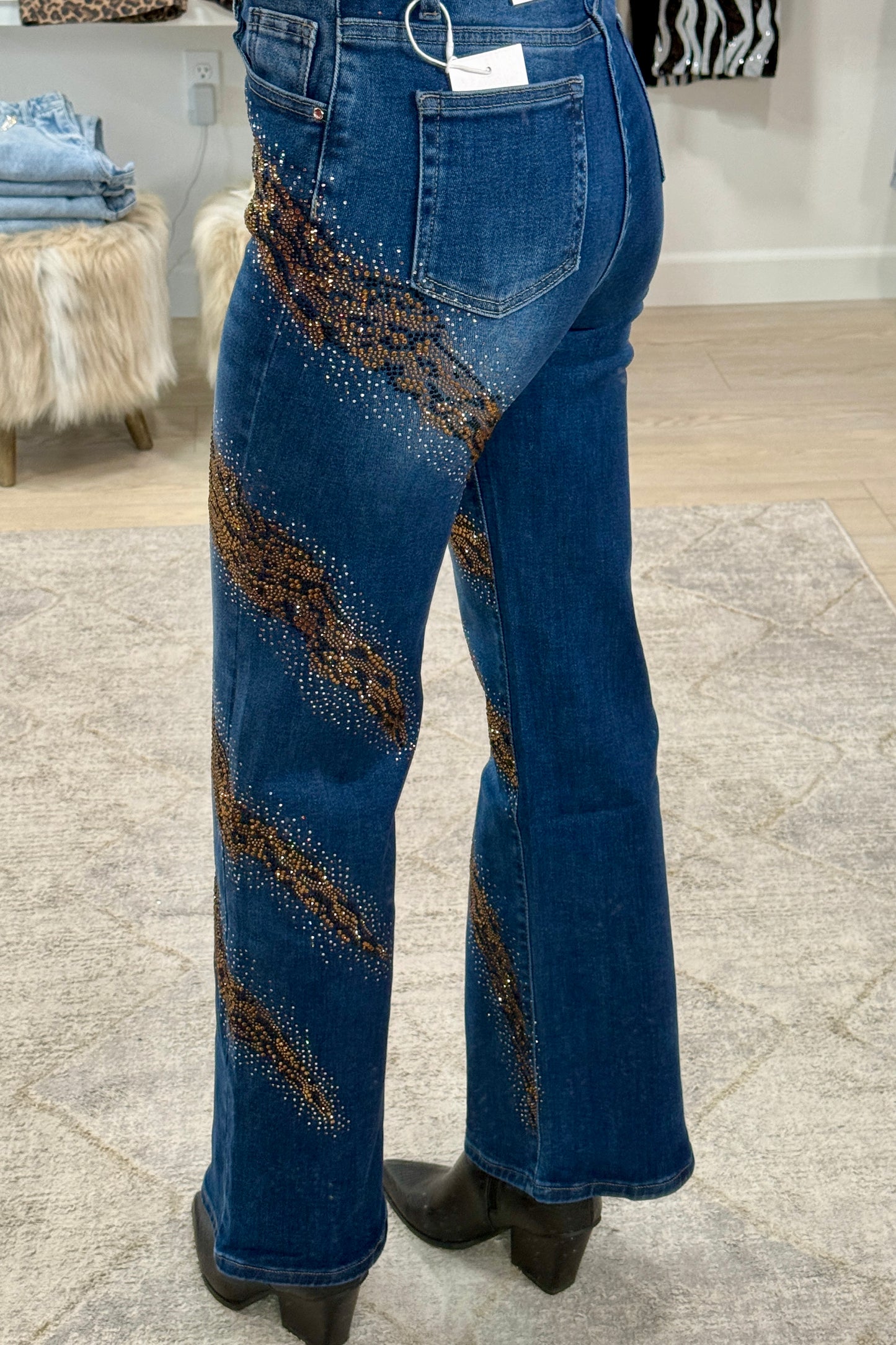 NEW!! The Encore Rhinestone Jean