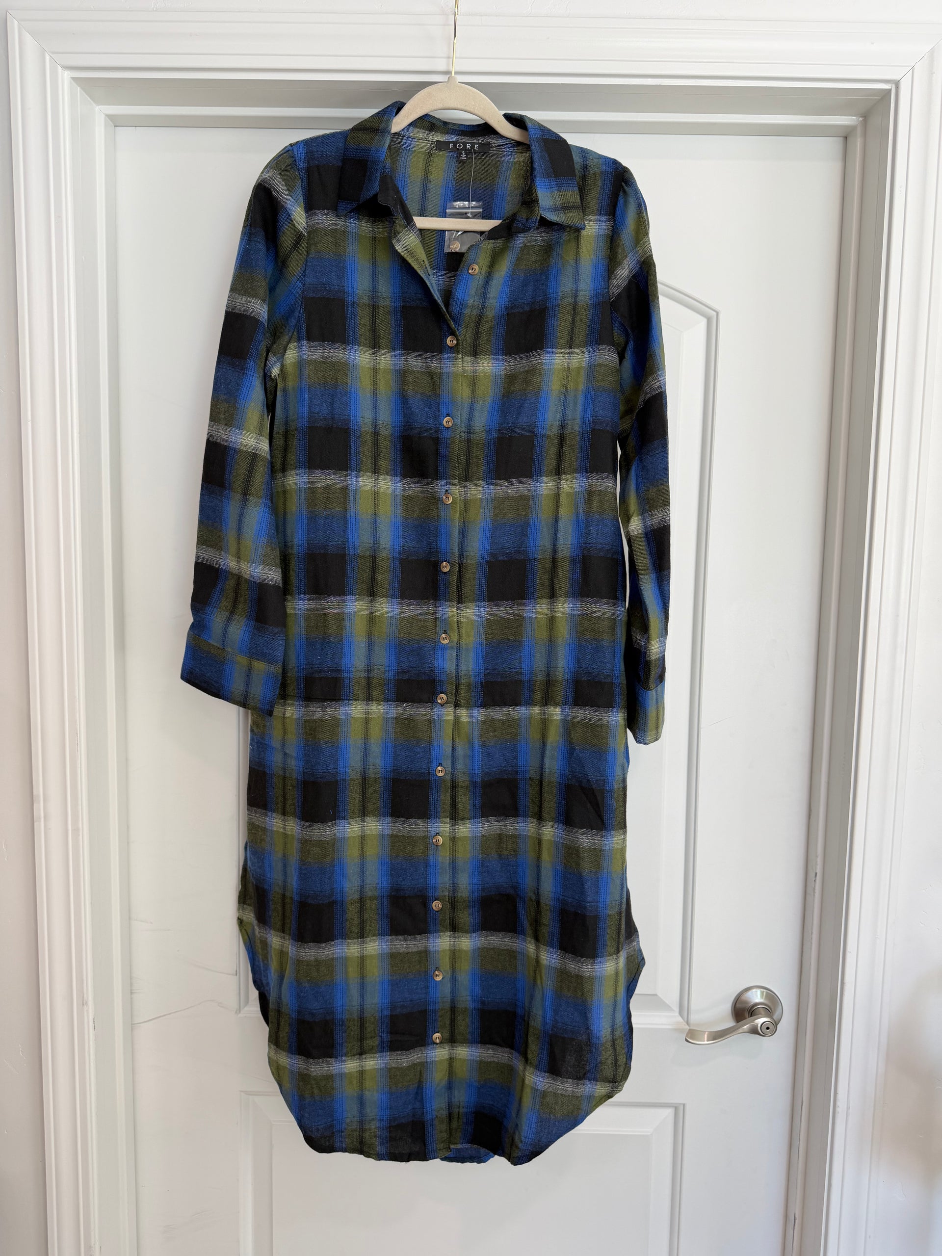 FINAL SALE Skies Button Down Duster