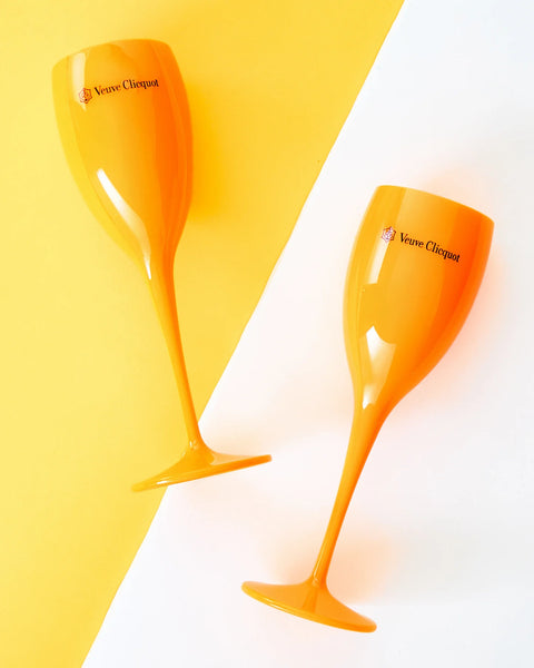 NEW!! Orange Pop the Bubbly Flute (Set of 2)