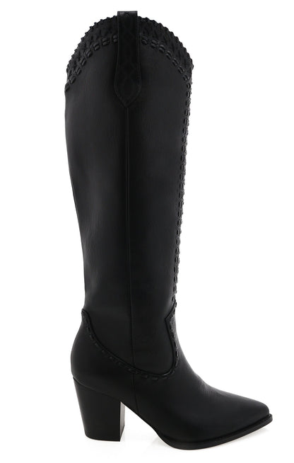 NEW!! The Billini "Finley" Cowboy Boot in Black