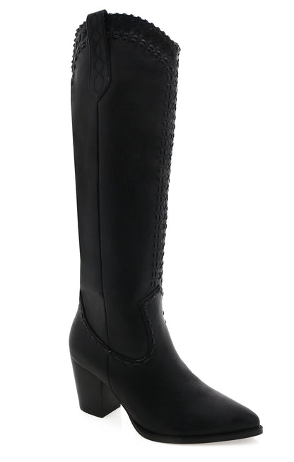 NEW!! The Billini "Finley" Cowboy Boot in Black