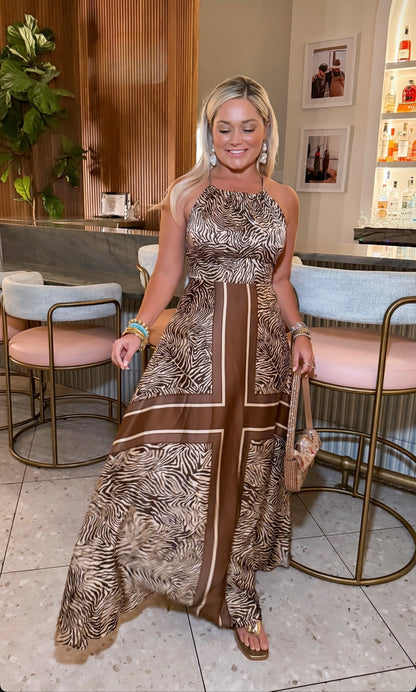 NEW!! "Own It" Satin Maxi Dress in 2 Colors