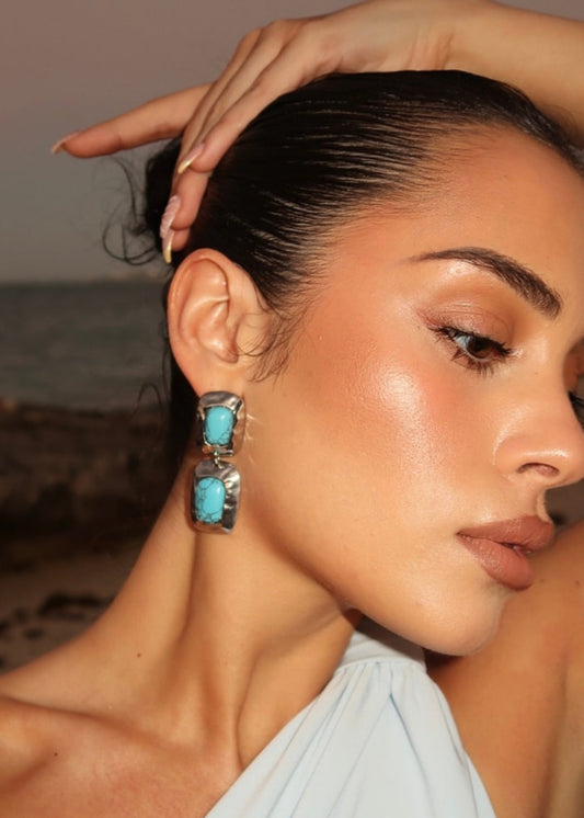 Martina Turquoise Earrings