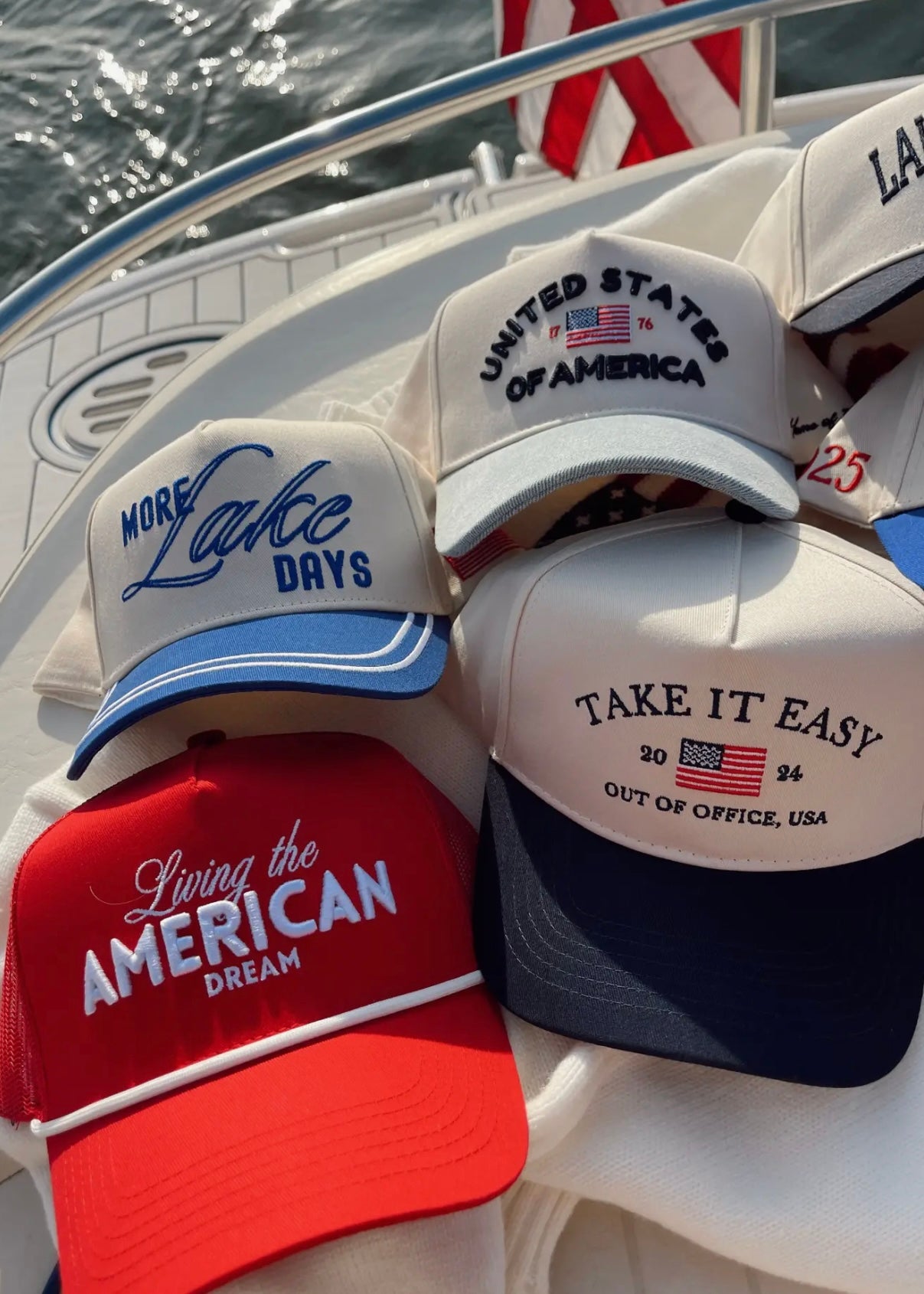 American Dream Trucker Hat in 2 Colors