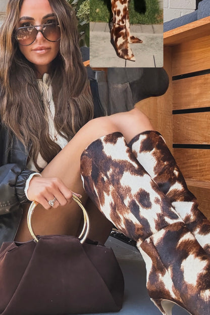 IN STOCK!! Nitro Cow Print Boot