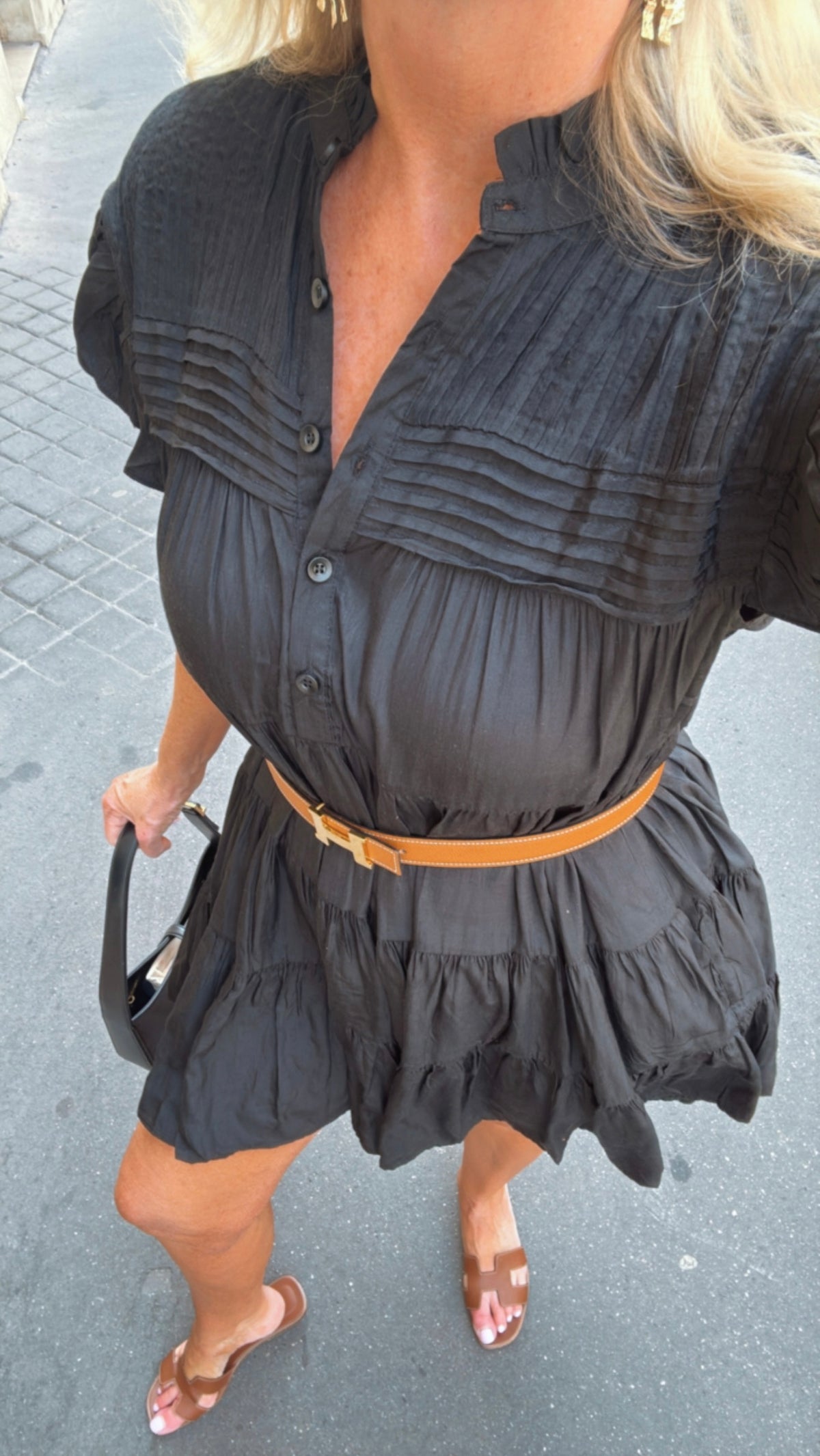 "Vera" Button Down Dress