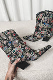 NEW!! The "Diligent" Flower Power Boot