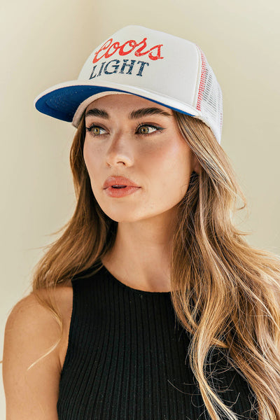 Enjoy BIG discounts on Adelina Black Trucker Hat WOMENS ACCESSORIES . The  top products are offered at the lowest prices and with outstanding service