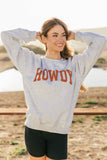 NEW!! "HOWDY" Oversized Sweatshirt