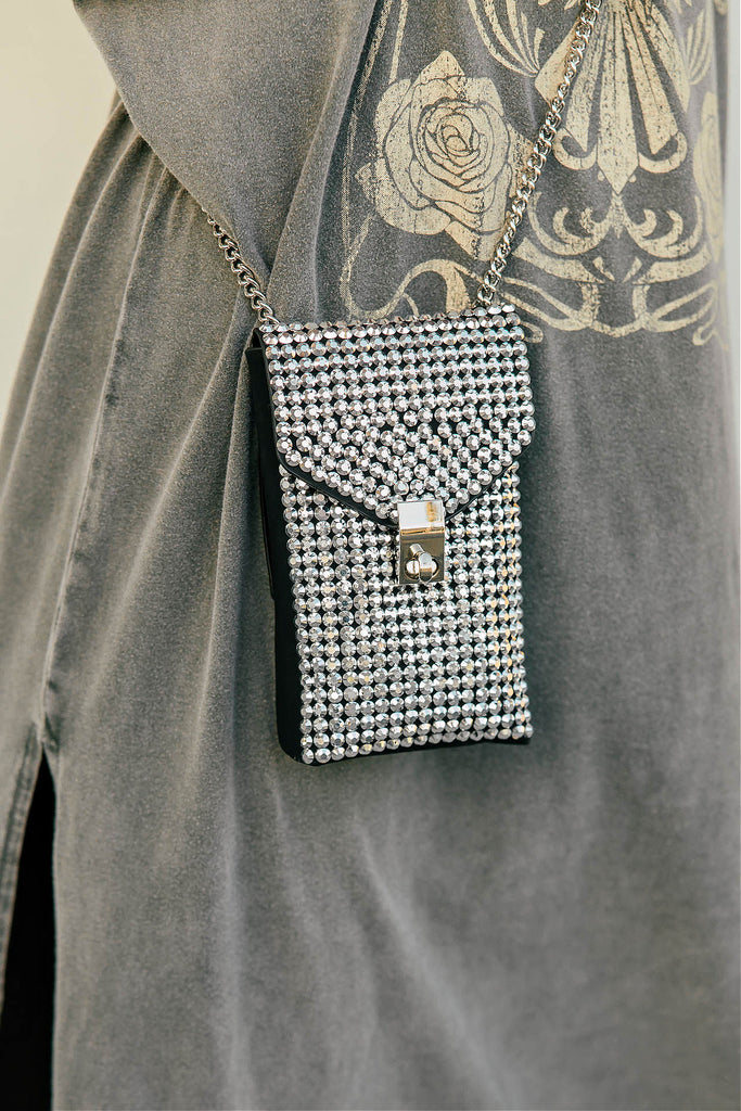 NEW!! The "All That" Rhinestone Cell Phone Purse