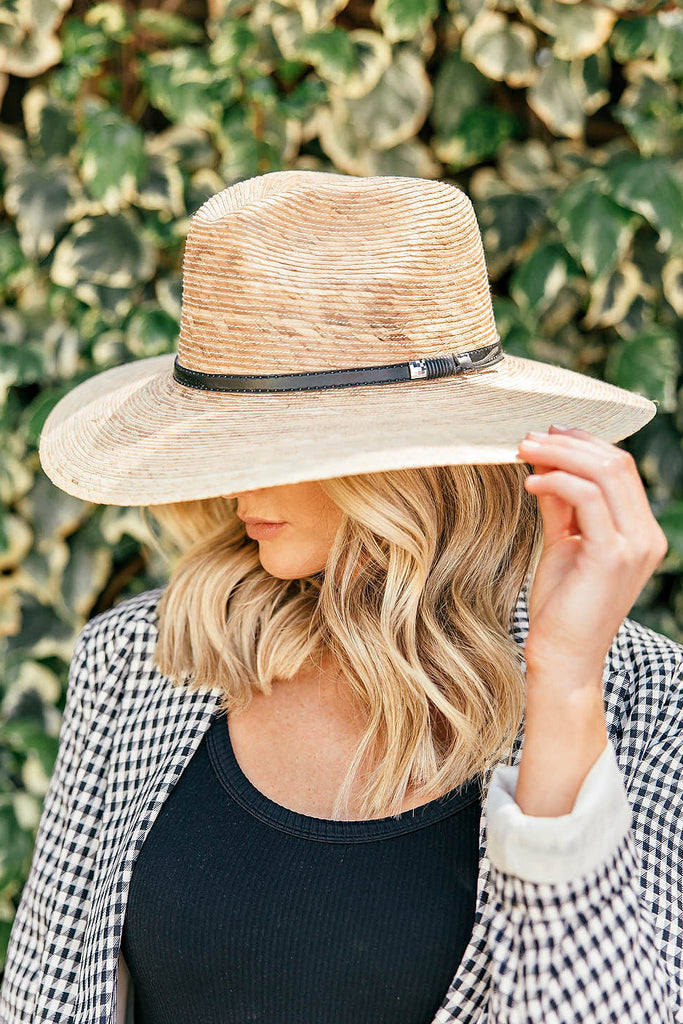 The Reef Pressed Palm Straw Hat