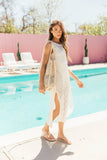 NEW!! Crochet Cover Up in Cream