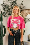 NEW!! Wild West Graphic Tee in Pink