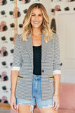 AS SEEN ON WHITNEY RIFE!! The Rock Studded Houndstooth Blazer