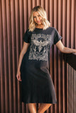 NEW!! “Stay Wild” Graphic T-Shirt Dress