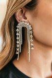 IN STOCK!! The Daniela Crystal Drop Earring in Silver