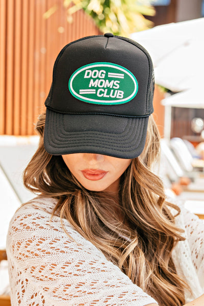 NEW!! Dog Moms Club Trucker Hat