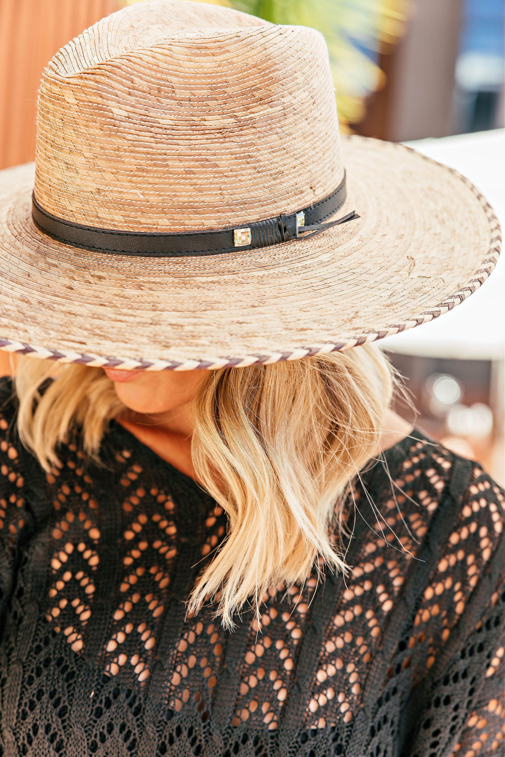 Reef Pressed Palm Straw Hat