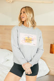 NEW!! “Rose Bubbly” Oversized Sweatshirt, size S-XL!