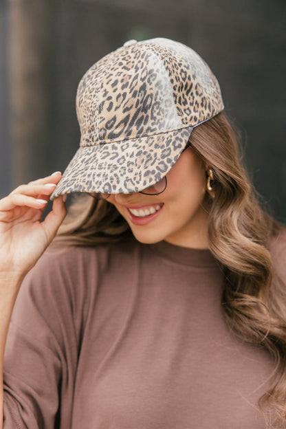 Leopard Ball Cap
