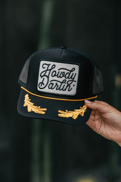 Howdy Darlin Trucker Hat in 3 Colors