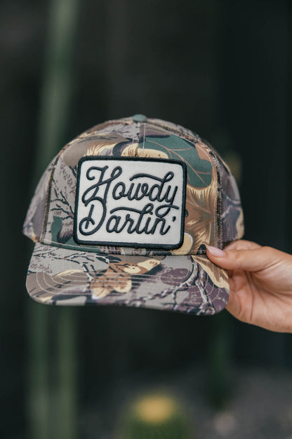 Howdy Darlin Trucker Hat in 3 Colors
