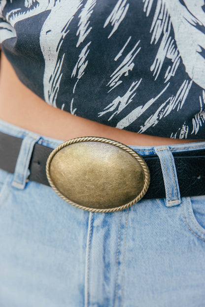 Eclipse Black and Gold Belt