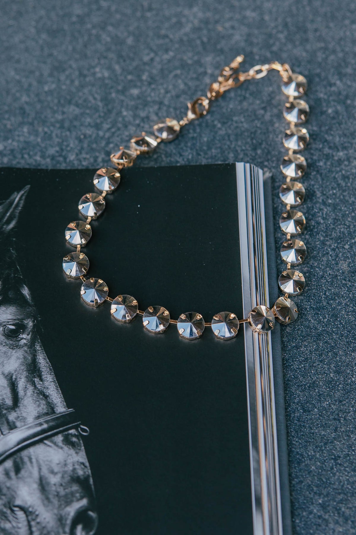 "Dazzle" Crystal Necklace in 2 Colors