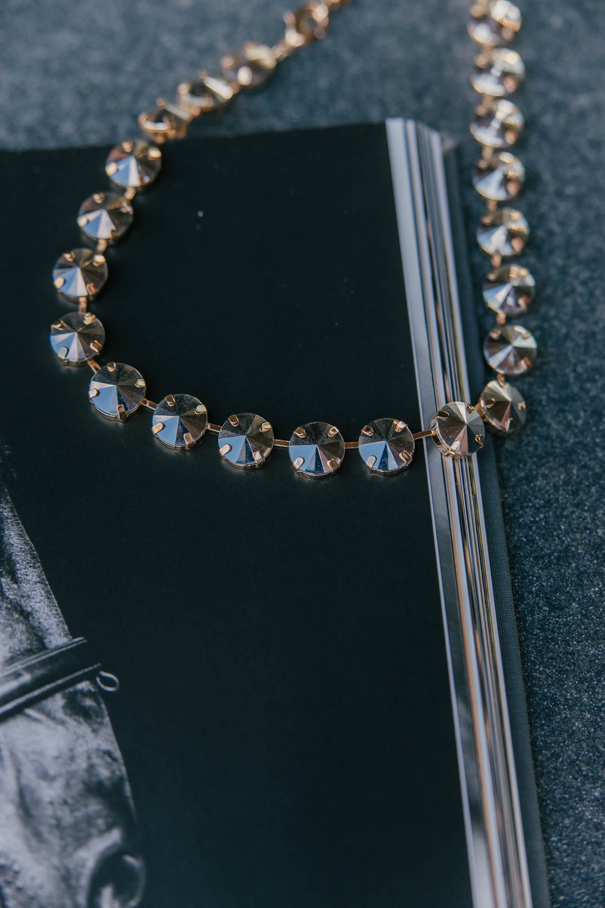"Dazzle" Crystal Necklace in 2 Colors