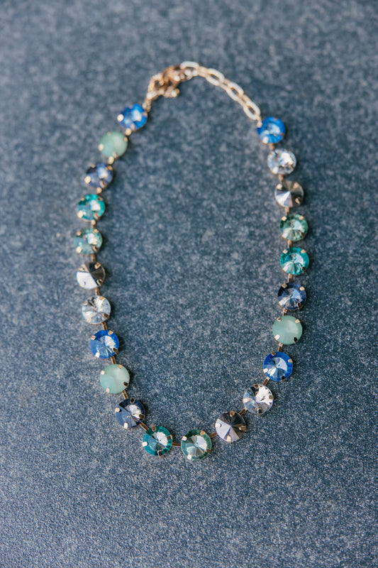 "Dazzle" Crystal Necklace in 2 Colors