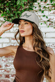 NEW!! "You..." Trucker Hat in Khaki/Green