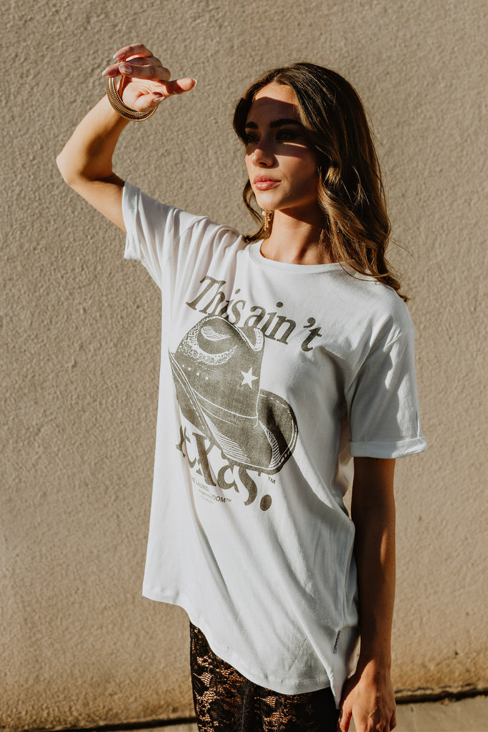 NEW!! This Aint Texas Oversized Tee by The Laundry Room