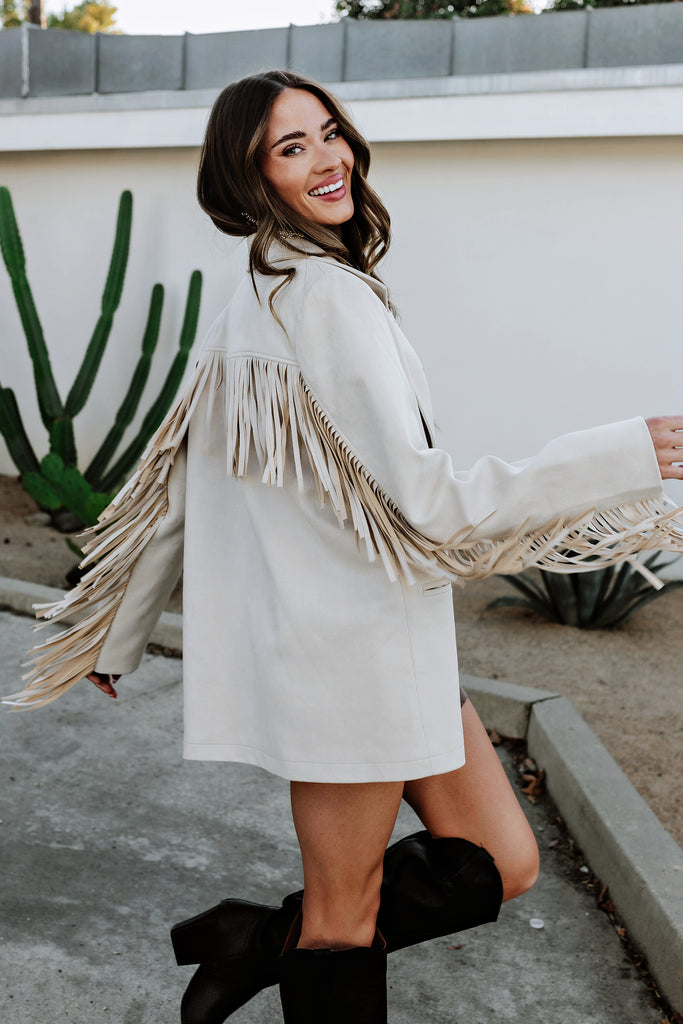 NEW!! Sierra Fringe Jacket by Show Me Your Mumu