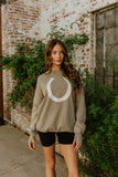 NEW!! Horseshoe Sweatshirt by The Laundry Room