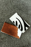 AS SEEN ON WEST DESPERADO!! Cowhide Brindle Clutch