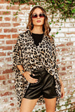 BEST SELLER!! Leopard Print Button Down