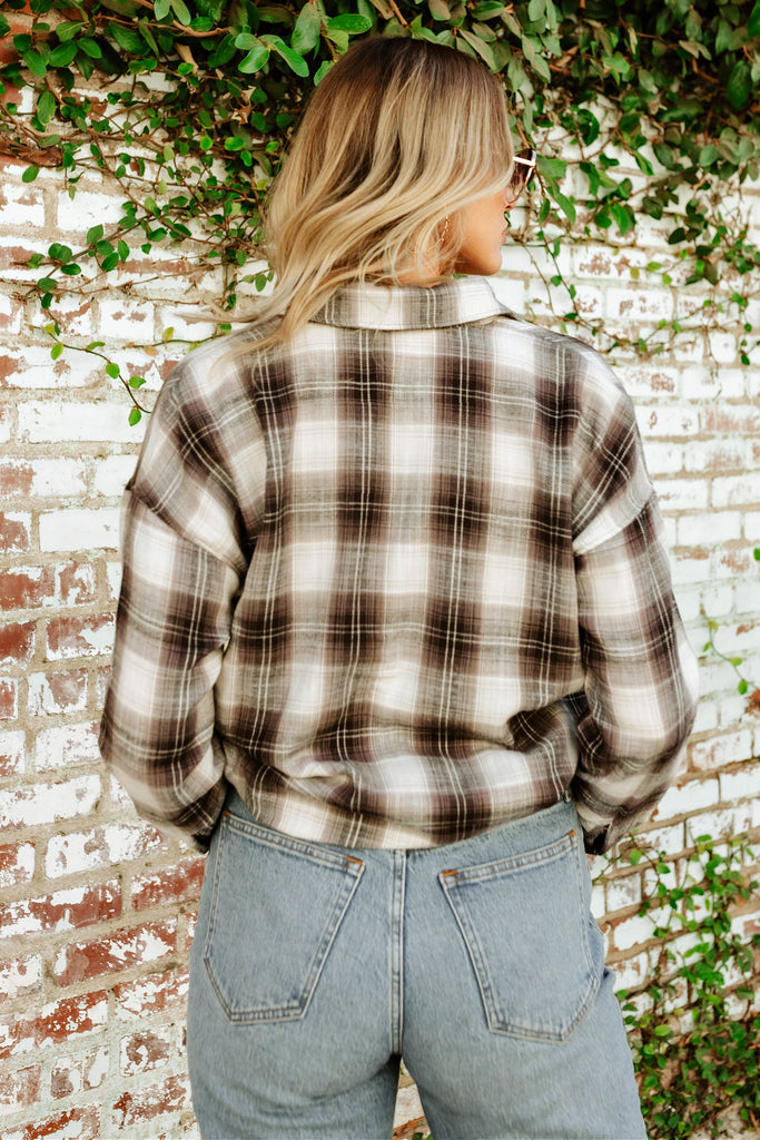 FINAL SALE!! The "Jackson" Flannel in Charcoal