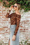 FINAL SALE!! Barry Top in Leopard by AFRM