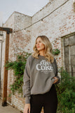 LICENSED!! "Diet Coke" Sweatshirt in Grey