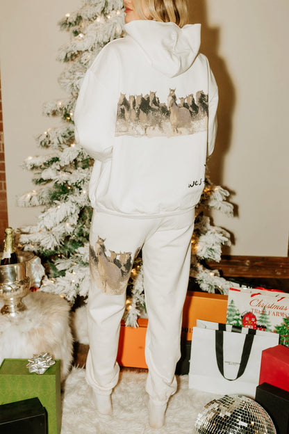 NEW!! Wild Horse Sweatpant in Ivory