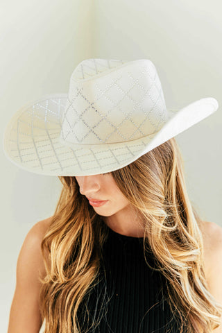 NEW!! The "Amelia" Cowboy Hat in Ivory