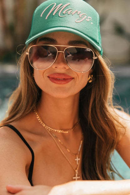 NEW!! "Margs" Trucker Hat in Green