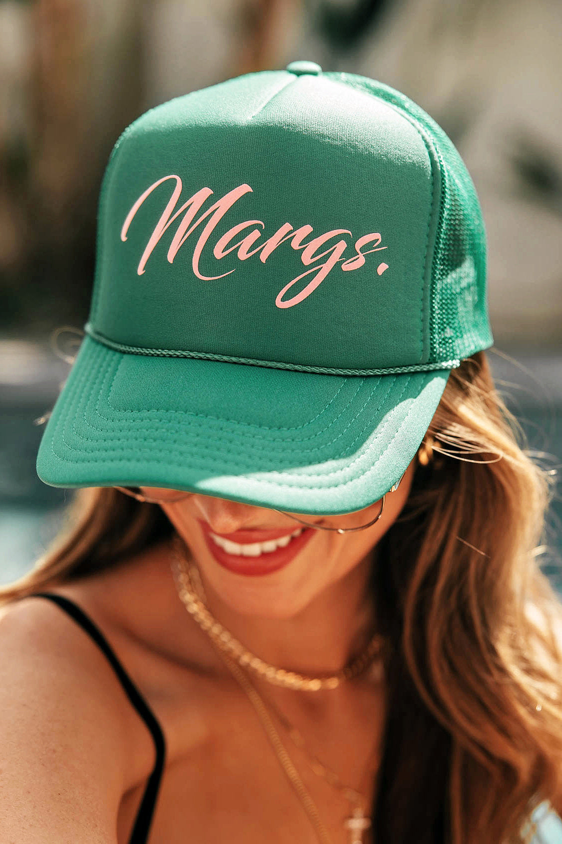 NEW!! "Margs" Trucker Hat in Green